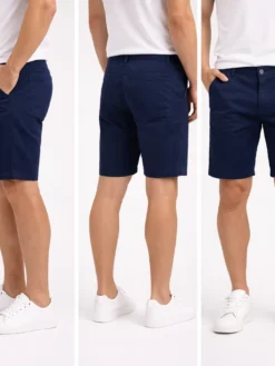 Alternative view of Bermuda Sarja Masculina Esporte Fino Premium Azul Marinho