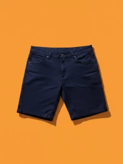 Bermuda Sarja Masculina Esporte Fino Premium Azul Marinho