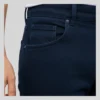 Calça Sarja Social Masculina Slim Azul Marinho ViaEstilo