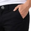 Calça Sarja Preta Masculina ViaEstilo Conforto Estilo Black