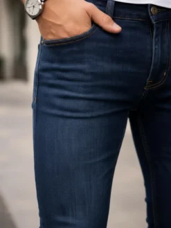 Alternative view of Calça Jeans Masculina Skinny Estilo Renovado 2026