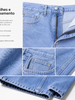 Calça Balão Jeans Oversize Baggy Masculina Premium